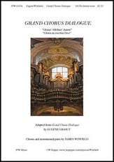 Grand Chorus Dialogue SATB Choral Score cover